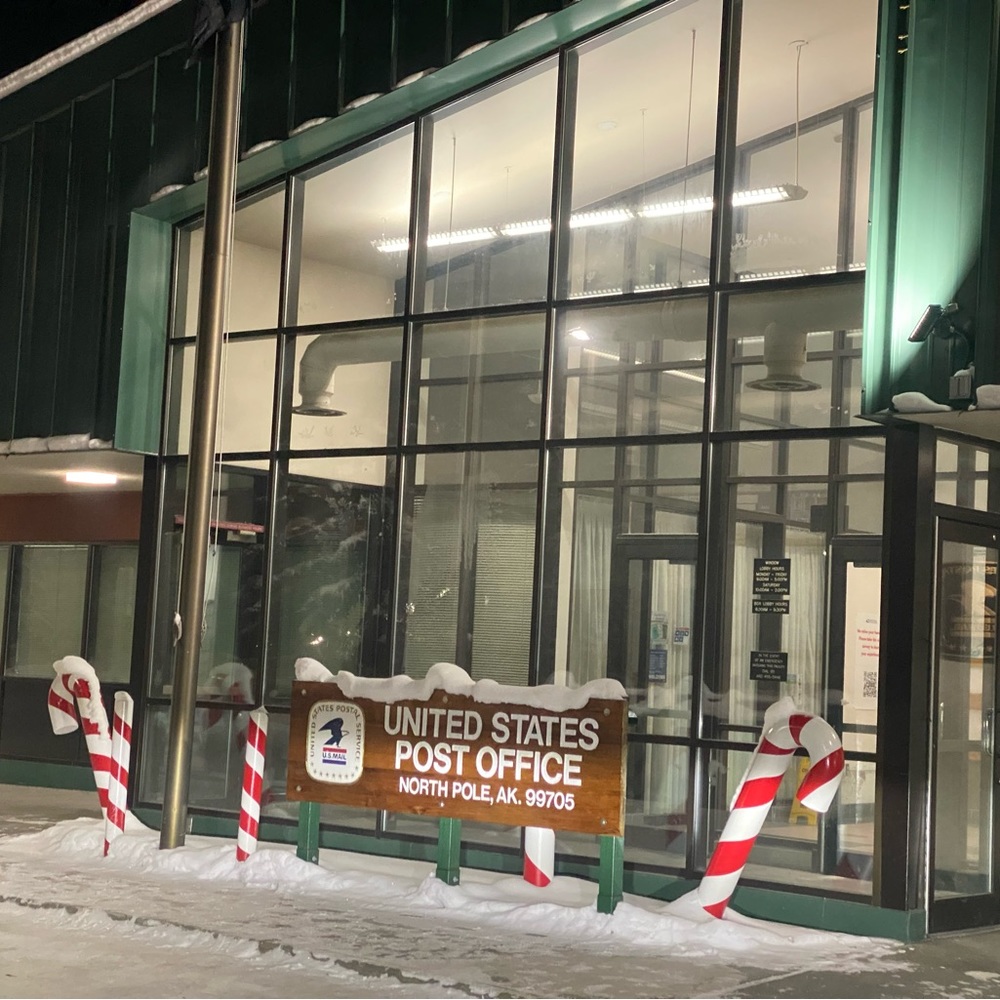 Packages from North Pole, Alaska